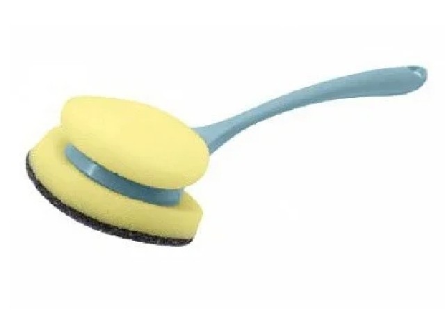 Щетка с губкой для посуды Ориджинал 3133/32